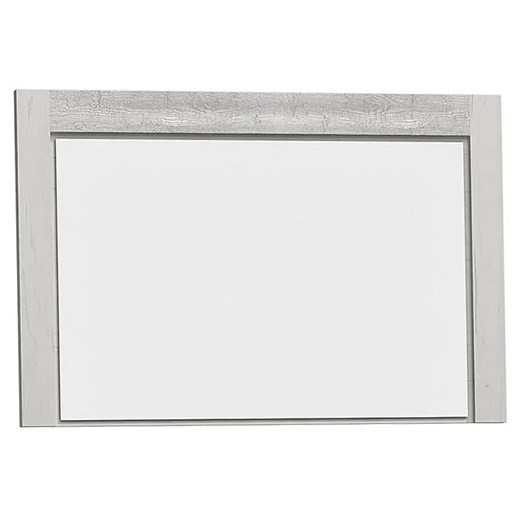 Lustro ścienne w ramie kraft biały Z9-G07 ze sklepu Edinos.pl w kategorii Lustra - zdjęcie 173806207
