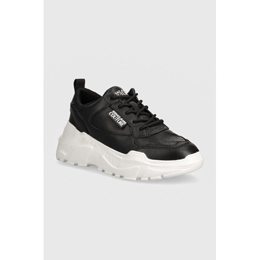 Versace Jeans Couture sneakersy Speedtrack kolor czarny 77VA3SC2 ZP307 899 ze sklepu ANSWEAR.com w kategorii Buty sportowe damskie - zdjęcie 173811549