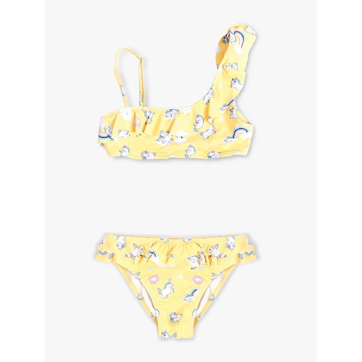 admas Bikini &quot;Unicornios&quot; w kolorze żółtym ze sklepu Limango Polska w kategorii Stroje kąpielowe - zdjęcie 173813757
