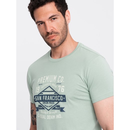 T-shirt męski Ombre
