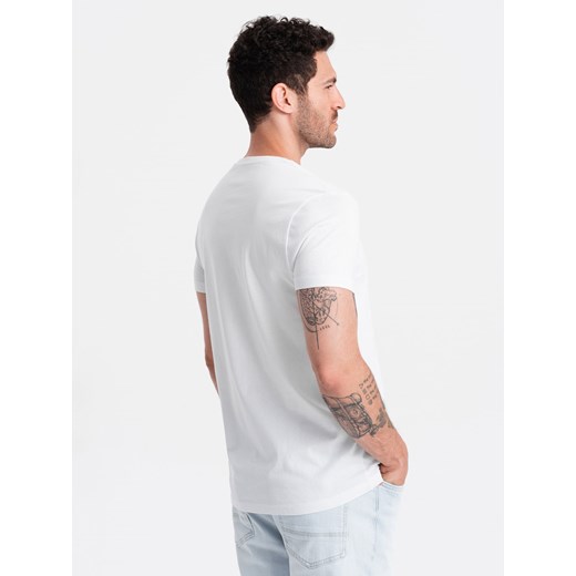 T-shirt męski Ombre z nadrukami