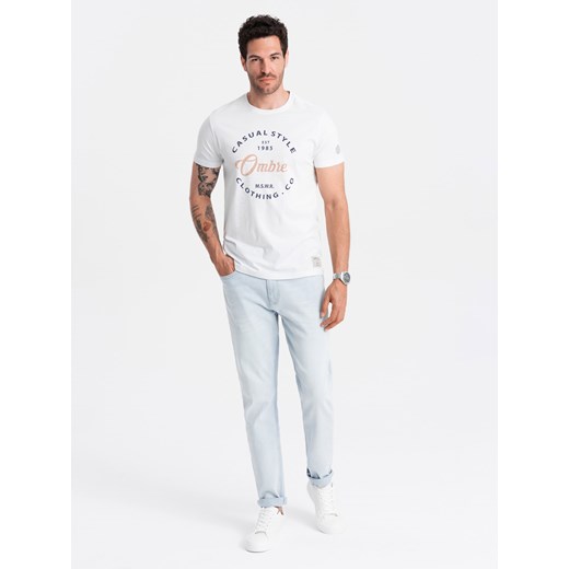 T-shirt męski Ombre casual
