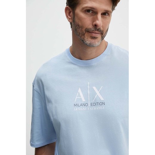 T-shirt męski Armani Exchange na wiosnę 