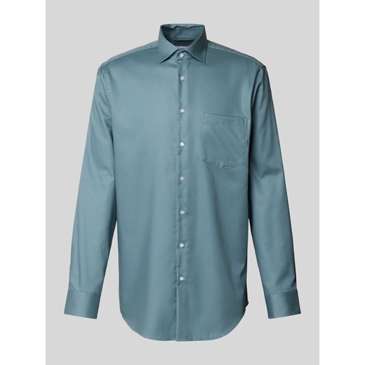 Koszula biznesowa o kroju regular fit z kieszenią na piersi ze sklepu Peek&Cloppenburg  w kategorii Koszule męskie - zdjęcie 173815889