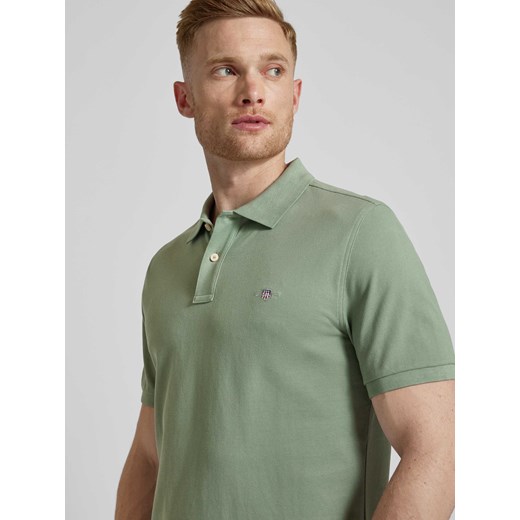 Koszulka polo o kroju regular fit z wyhaftowanym logo Gant XXL Peek&Cloppenburg 