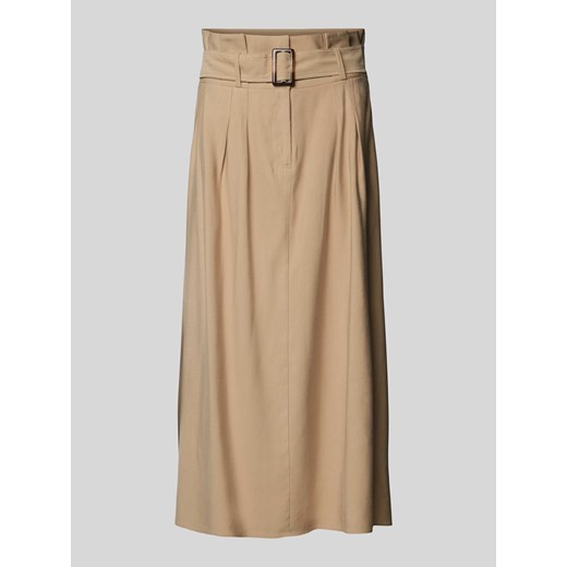 Spódnica midi z zakładkami w pasie ze sklepu Peek&Cloppenburg  w kategorii Spódnice - zdjęcie 173816139