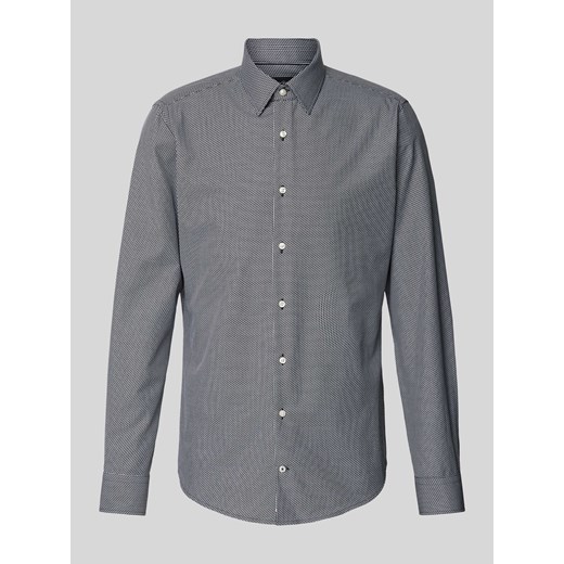 Koszula biznesowa o kroju slim fit z kołnierzykiem typu kent model ‘Pierce’ ze sklepu Peek&Cloppenburg  w kategorii Koszule męskie - zdjęcie 173816209