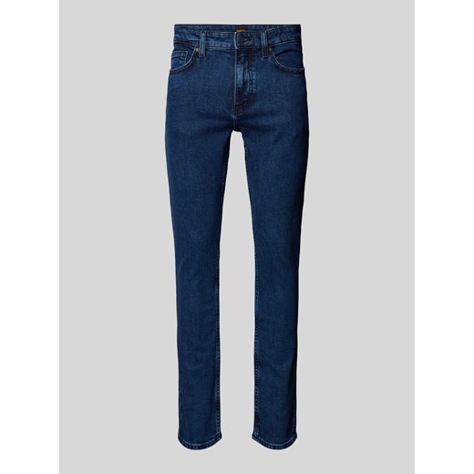 Jeansy o kroju slim fit z 5 kieszeniami model ‘DELAWARE’ ze sklepu Peek&Cloppenburg  w kategorii Jeansy męskie - zdjęcie 173816308