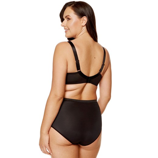 Biustonosz półusztywniany semi-soft Kala B3, Kolor czarno-beżowy, Rozmiar 75F, Gorteks ze sklepu Intymna w kategorii Biustonosze - zdjęcie 173819758