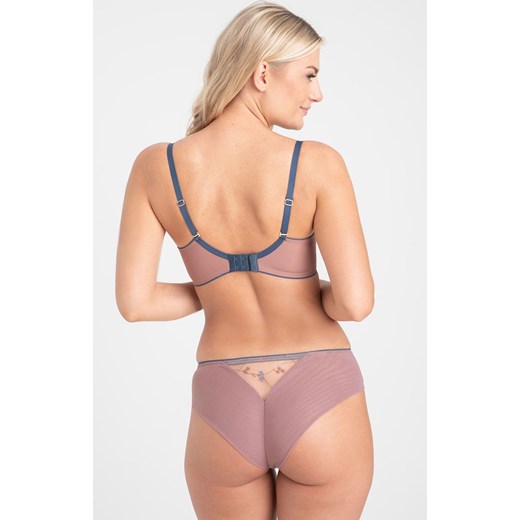 Samanta biustonosz miękki soft Ellie A143, Kolor nugatowy-wzór, Rozmiar 80G, Samanta ze sklepu Intymna w kategorii Biustonosze - zdjęcie 173819785