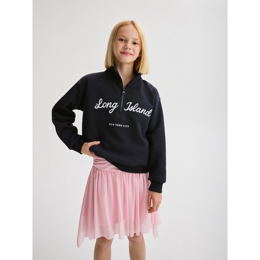 Reserved - Spódniczka z falbanką - różowy ze sklepu Reserved w kategorii Spódnice dziewczęce - zdjęcie 173821495
