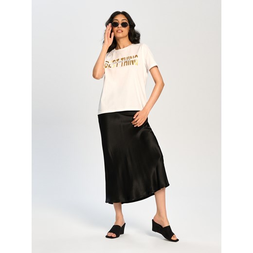 Sinsay - Koszulka z nadrukiem - biały Sinsay XL Sinsay