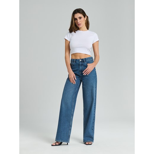 Sinsay - Crop top - biały Sinsay XL Sinsay