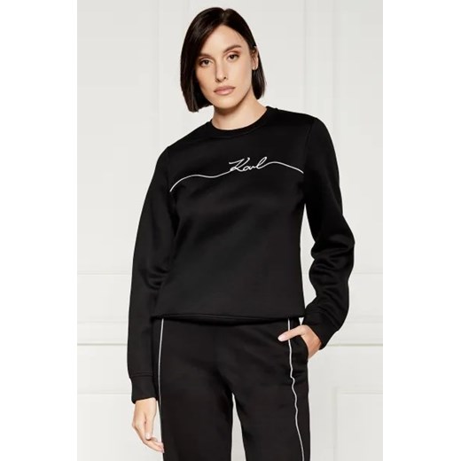 Karl Lagerfeld Bluza | Regular Fit ze sklepu Gomez Fashion Store w kategorii Bluzy damskie - zdjęcie 173823209
