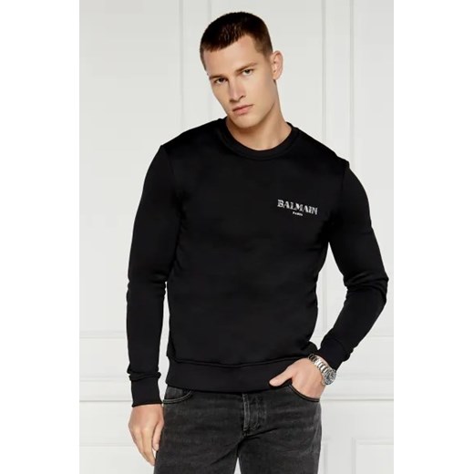 Balmain Bluza VINTAGE | Regular Fit M Gomez Fashion Store