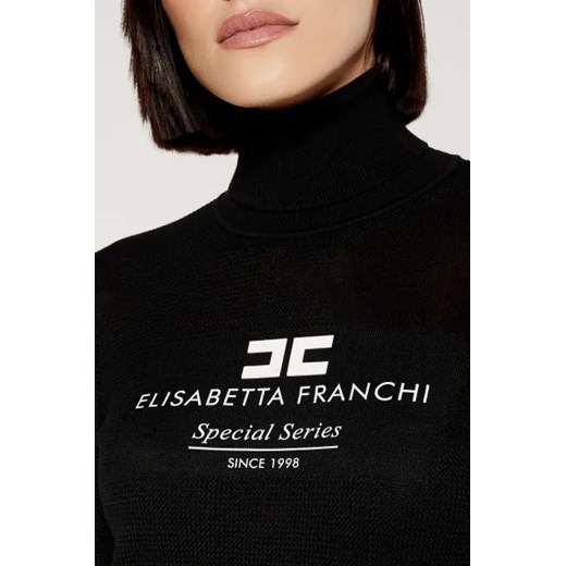 Sweter damski Elisabetta Franchi z wiskozy