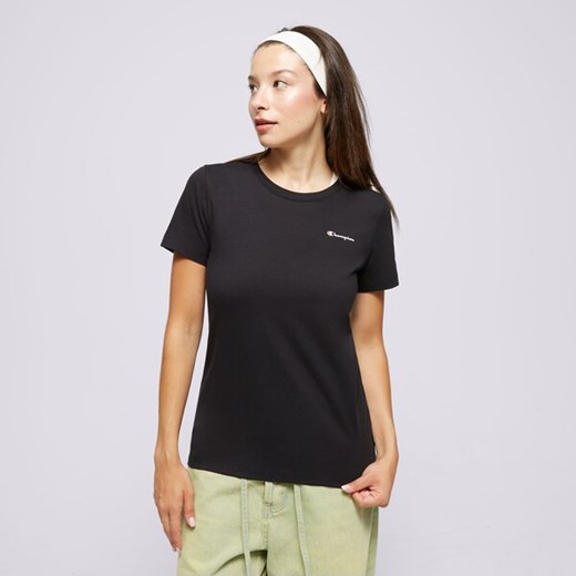 CHAMPION T-SHIRT CREWNECK T-SHIRT ze sklepu Sizeer w kategorii Bluzki damskie - zdjęcie 173830499