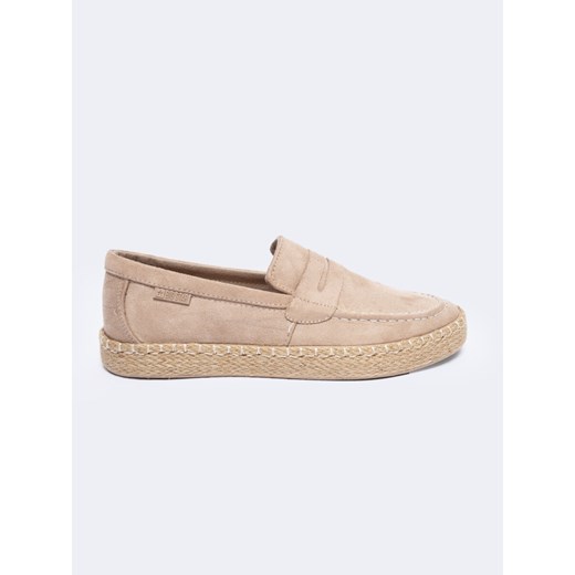 Espadryle męskie beżowe NN174049 801 44 okazyjna cena Big Star