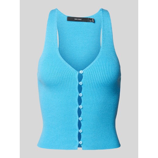 Top na ramiączkach z dekoltem w serek ze sklepu Peek&Cloppenburg  w kategorii Bluzki damskie - zdjęcie 173833679