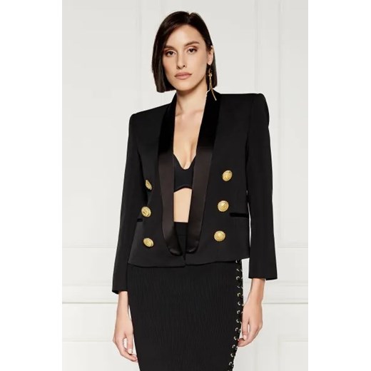 Balmain Wełniany żakiet | Regular Fit ze sklepu Gomez Fashion Store w kategorii Marynarki damskie - zdjęcie 173835345