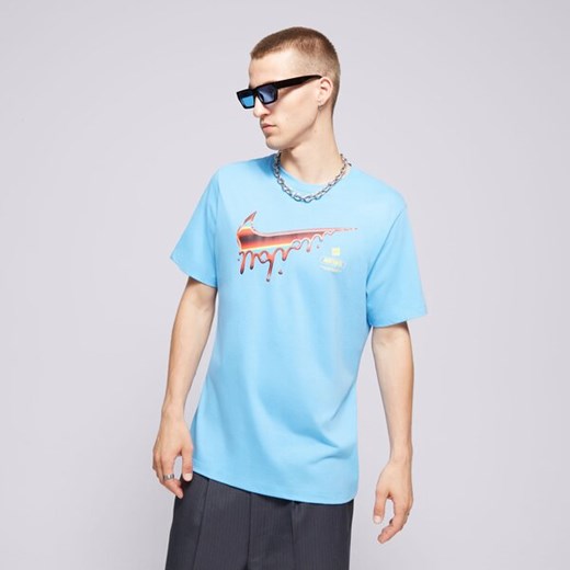 NIKE T-SHIRT HEATWAVE DRIP TEE BLUE TEE ze sklepu Sizeer w kategorii T-shirty męskie - zdjęcie 173835969