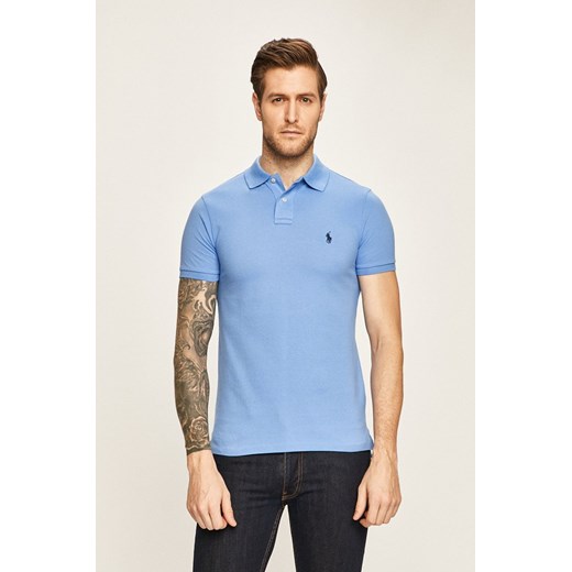 Polo Ralph Lauren - Polo 710795080015 ze sklepu ANSWEAR.com w kategorii T-shirty męskie - zdjęcie 173836996