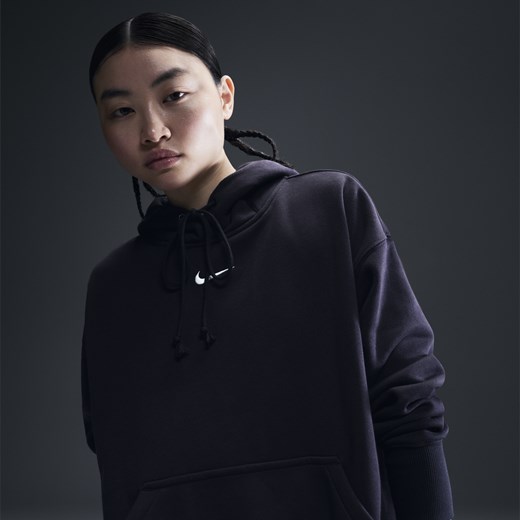 Damska bluza z kapturem o kroju oversize Nike Sportswear Phoenix Fleece - Czerń Nike M (EU 40-42) Nike poland