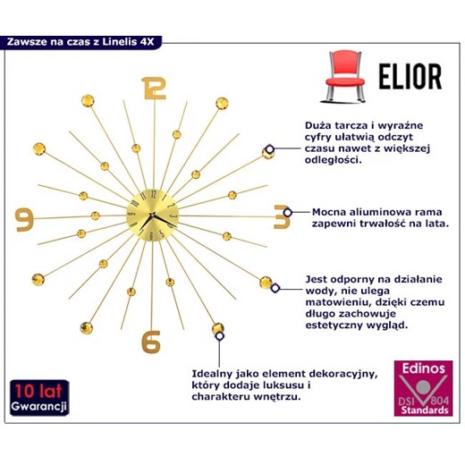 Zegar Elior