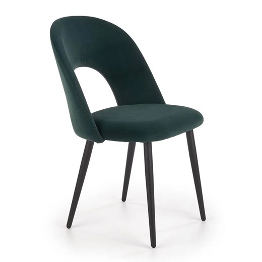 Zielone minimalistyczne krzesło tapicerowane Z3-P41 ze sklepu Edinos.pl w kategorii Dom - zdjęcie 173843857