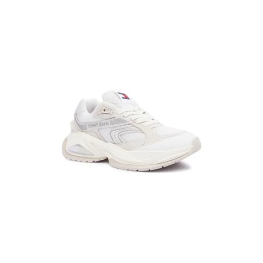 Tommy Jeans Skórzane sneakersy TRENDY RETRO RUNNER ze sklepu Gomez Fashion Store w kategorii Buty sportowe damskie - zdjęcie 173847828