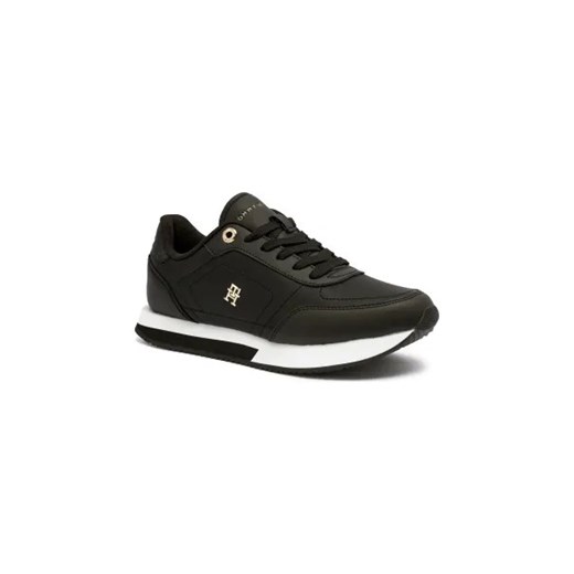 Tommy Hilfiger Skórzane sneakersy ELEVATED ESSENT RUNNER MONOGRAM Tommy Hilfiger 39 Gomez Fashion Store