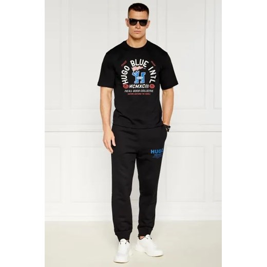 T-shirt męski Hugo Blue