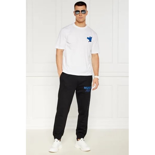 T-shirt męski Hugo Blue na wiosnę