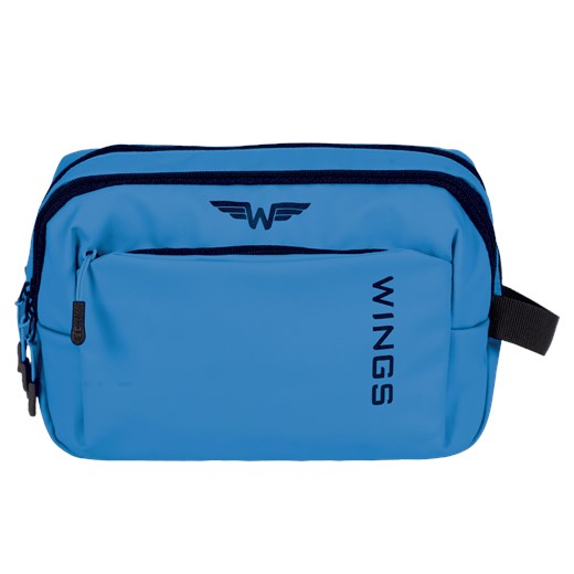 WINGS Kosmetyczka podróżna ROOK blue ze sklepu WINGS w kategorii Torby podróżne - zdjęcie 173850668