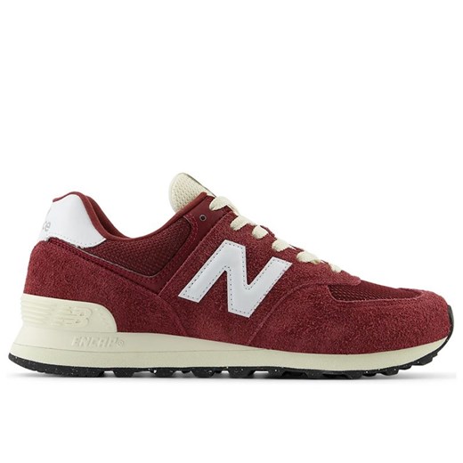 Buty New Balance U574RBK - bordowe ze sklepu streetstyle24.pl w kategorii Buty sportowe męskie - zdjęcie 173853219