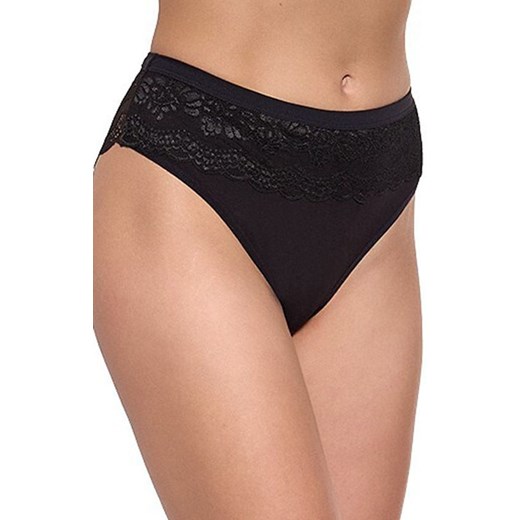 Klasyczne figi damskie czarne 208, Kolor czarny, Rozmiar S, Gabidar ze sklepu Intymna w kategorii Majtki damskie - zdjęcie 173853255