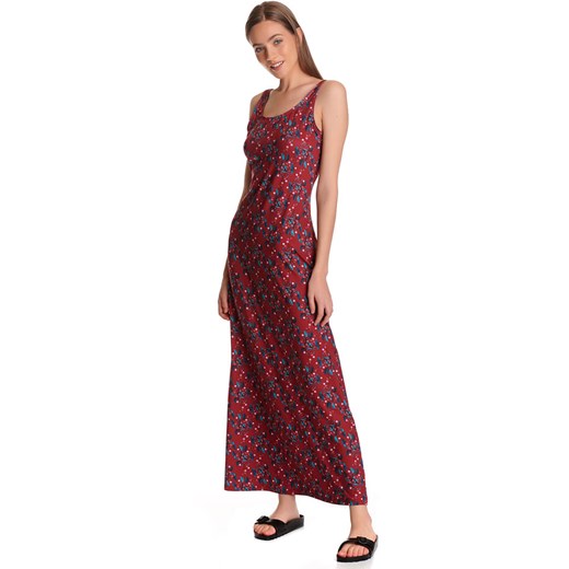 Pussy Deluxe Sukienka "Wild Cherry" w kolorze bordowym XL Limango Polska okazyjna cena