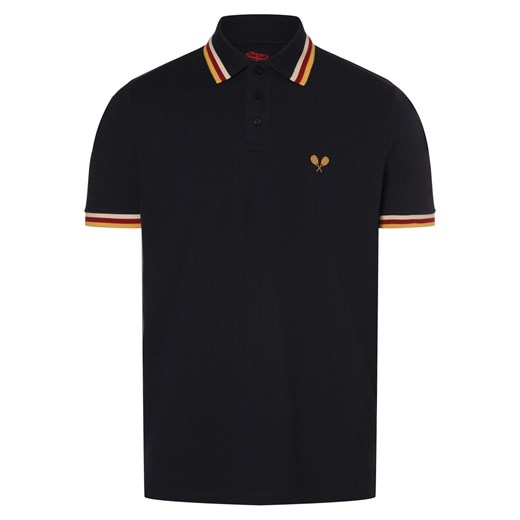 Finshley & Harding London Męska koszulka polo Mężczyźni Bawełna granatowy Finshley & Harding London M vangraaf