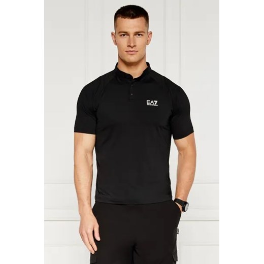 EA7 Polo | Regular Fit ze sklepu Gomez Fashion Store w kategorii T-shirty męskie - zdjęcie 173856337