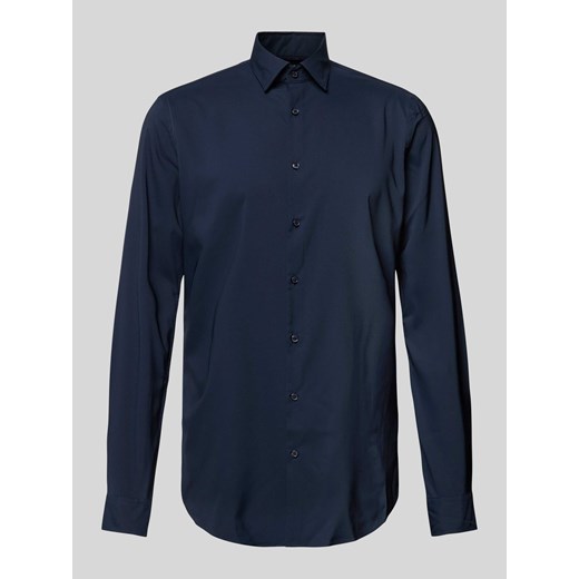 Koszula biznesowa o kroju slim fit z kołnierzykiem typu kent Jake*s 39/40 Peek&Cloppenburg 