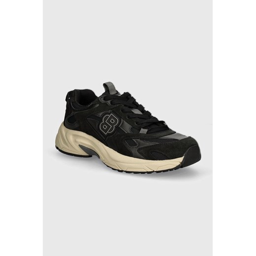 BOSS sneakersy Levitt kolor czarny 50522918 ze sklepu ANSWEAR.com w kategorii Buty sportowe męskie - zdjęcie 173859985