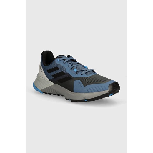 adidas TERREX buty Soulstride męskie kolor granatowy IH6023 ze sklepu ANSWEAR.com w kategorii Buty trekkingowe męskie - zdjęcie 173860075