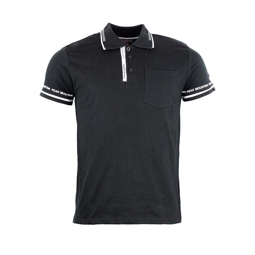 Peak Mountain Koszulka polo w kolorze czarnym ze sklepu Limango Polska w kategorii T-shirty męskie - zdjęcie 173861028