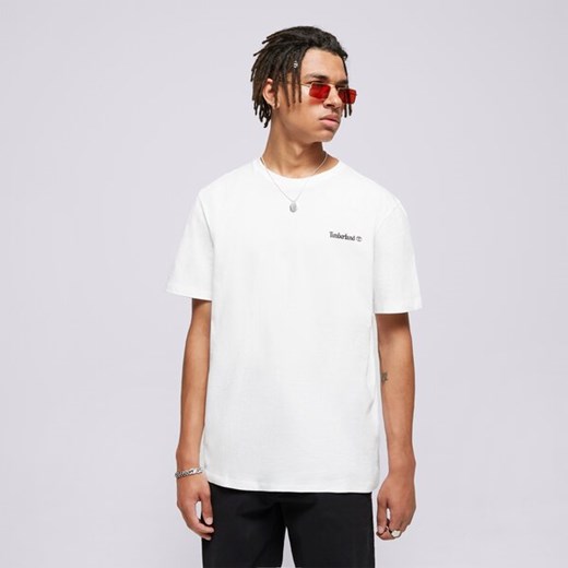 TIMBERLAND T-SHIRT SMALL LOGO PRINT TEE ze sklepu Sizeer w kategorii T-shirty męskie - zdjęcie 173861388