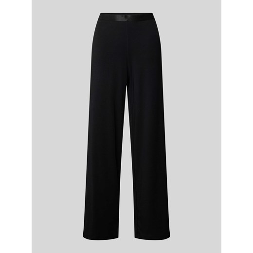 Spodnie materiałowe o kroju regular fit z elastycznym pasem ze sklepu Peek&Cloppenburg  w kategorii Spodnie damskie - zdjęcie 173863727