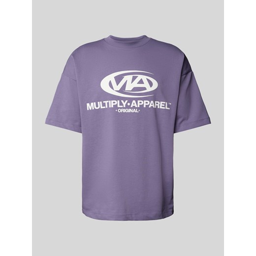 T-shirt o kroju oversized z nadrukiem z logo ze sklepu Peek&Cloppenburg  w kategorii T-shirty męskie - zdjęcie 173863836