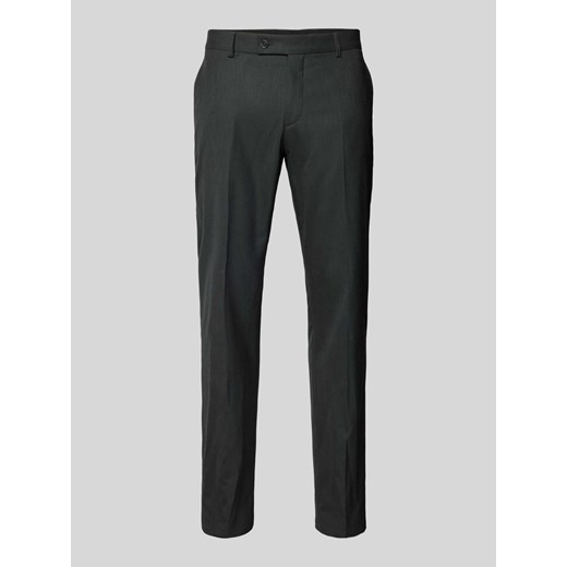 Spodnie do garnituru o kroju tapered fit w kant ze sklepu Peek&Cloppenburg  w kategorii Spodnie męskie - zdjęcie 173863925