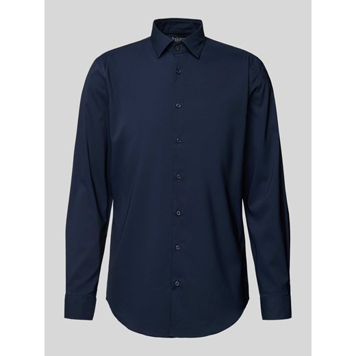 Koszula biznesowa o kroju slim fit z dodatkiem streczu ze sklepu Peek&Cloppenburg  w kategorii Koszule męskie - zdjęcie 173864039
