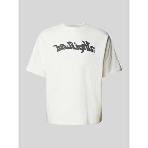T-shirt z nadrukiem z logo ze sklepu Peek&Cloppenburg  w kategorii T-shirty męskie - zdjęcie 173864357
