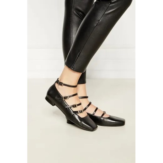 Alohas Luke Black Leather Ballet Flats Alohas 41 okazja Gomez Fashion Store